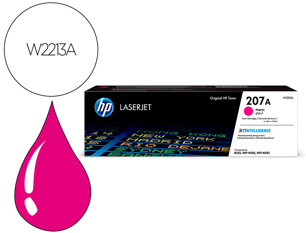 exposición vestirse Conveniente PAPELERIA DIEGO | TONER HP 207A HP LASERJET PRO M255DW / M255NW / M282NW / M283FDN MAGENTA 1250 PAGINAS exposición vestirse Conveniente PAPELERIA DIEGO | TONER HP 207A HP LASERJET PRO M255DW / M255NW / M282NW / M283FDN MAGENTA 1250 PAGINAS